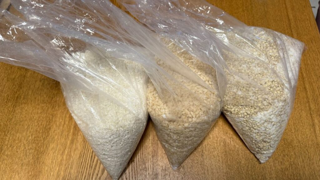 3種類の塩切り麹