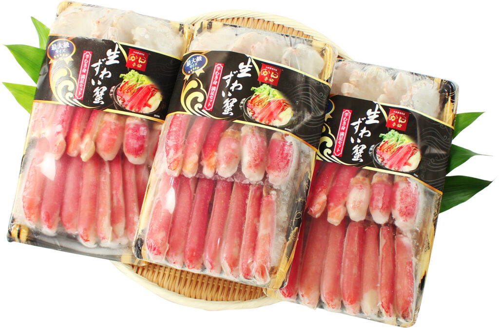 超特大10L~8L生ズワイ半むき身の商品写真