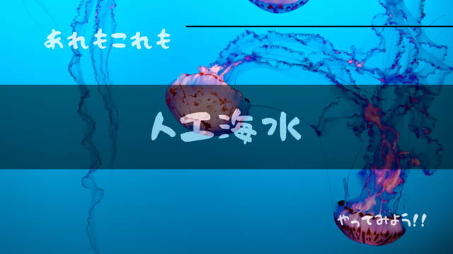 人工海水アイキャッチ写真